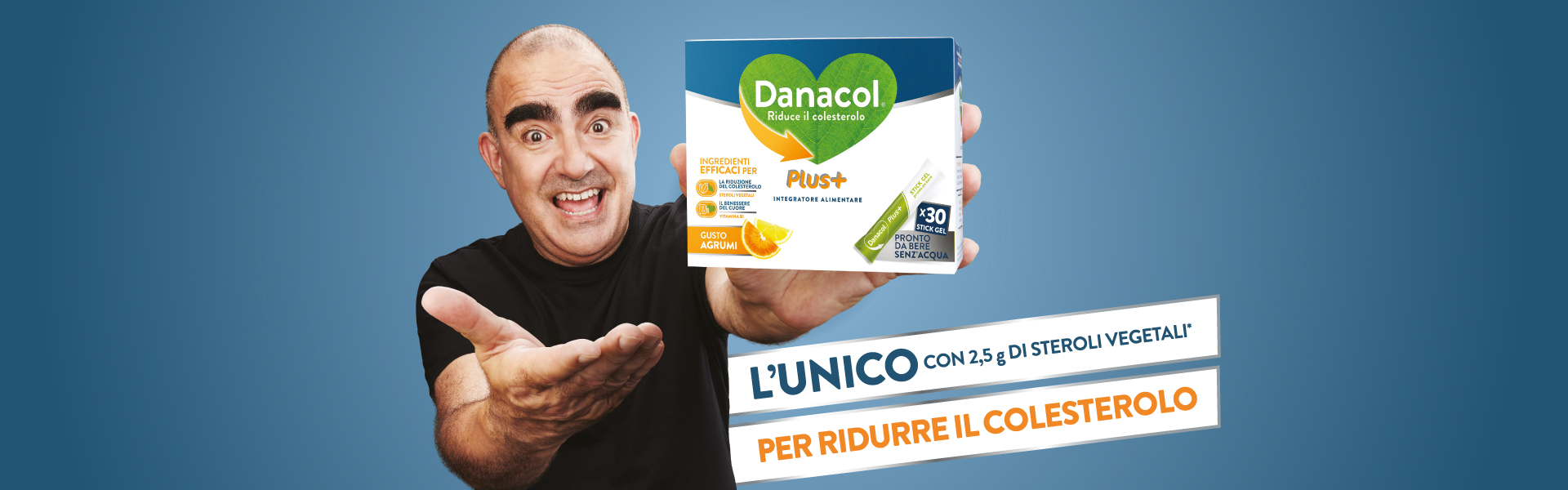 Integratore per colesterolo alto: Danacol Plus+